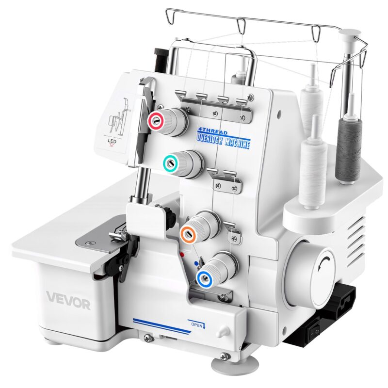 Serger overlokõmblusmasin, 112 W, 8,05 kg