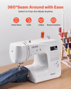VEVOR Arvutipõhine õmblusmasin, 420×155×300 mm — pilt 5