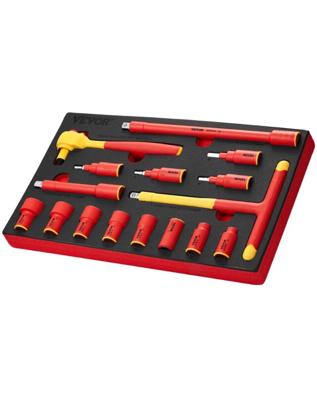 Insulated Socket Set, 9,53 mm, 1,72 kg