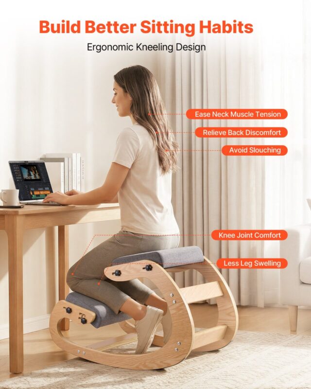 Ergonoomiline põlvitustool, 120 kg