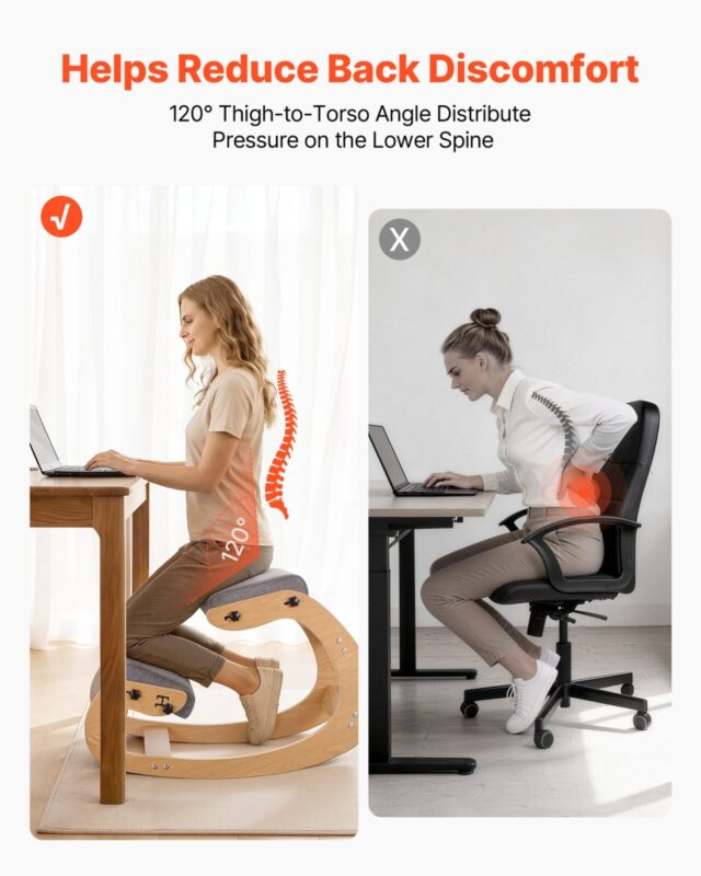 Ergonoomiline põlvitustool, 120 kg