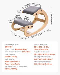 Ergonoomiline põlvitustool, 120 kg — pilt 7