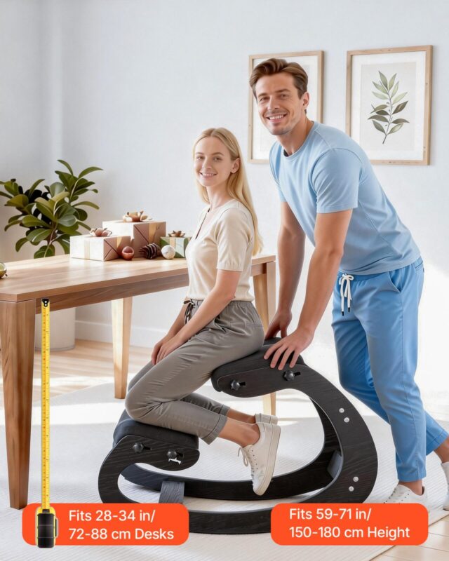 Ergonoomiline põlvitustool, 120 kg