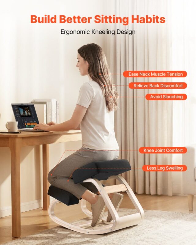 Ergonoomiline põlvitustool, 120 kg