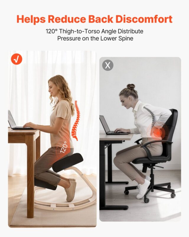 Ergonoomiline põlvitustool, 120 kg
