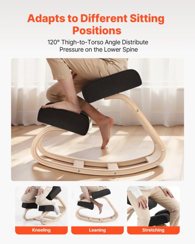 Ergonoomiline põlvitustool, 120 kg