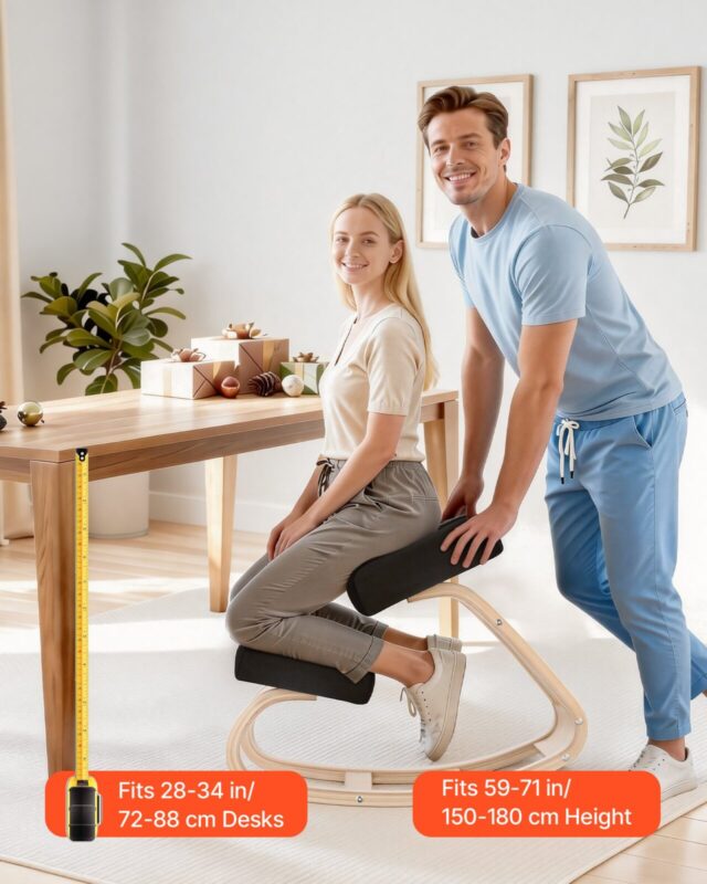 Ergonoomiline põlvitustool, 120 kg
