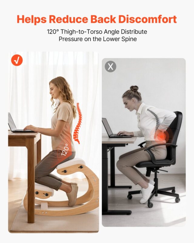 Ergonoomiline põlvitustool, 120 kg