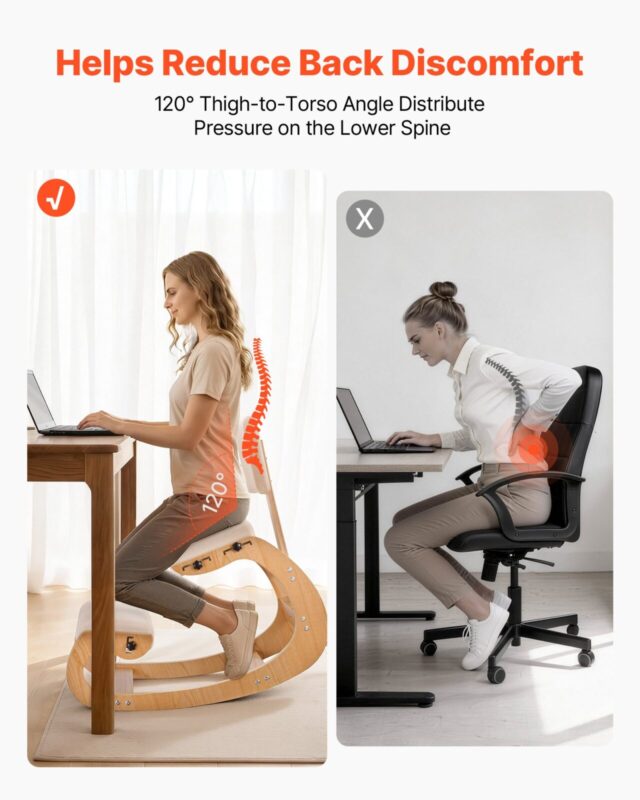 Ergonoomiline põlvitustool, 120 kg