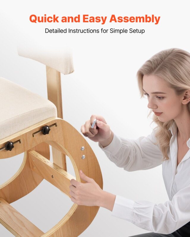 Ergonoomiline põlvitustool, 120 kg