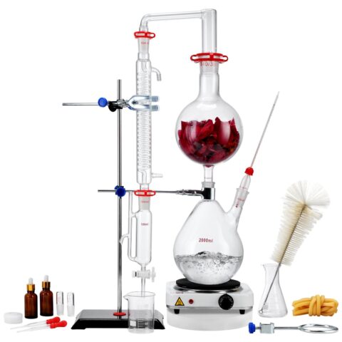 Essential Oil Distillation Kit, 2000 ml, 1500 W, 28 tk