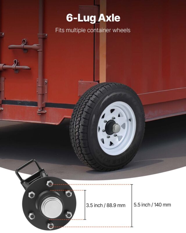 Transpordikonteineri rataste 6-haruliste rataste komplekt, 6 m