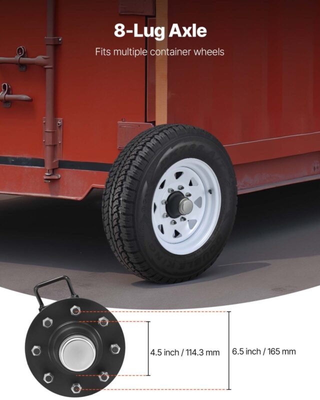 Transpordikonteineri rattad, 6 m