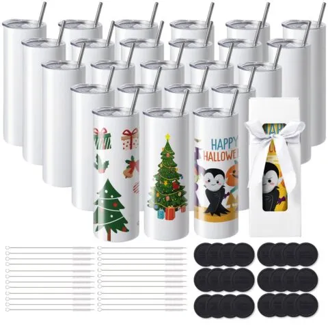 24 pakki sirgeid sublimatsiooniklaasi, 591,5 ml, 24 tk