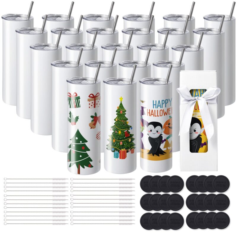 24 pakki sirgeid sublimatsiooniklaasi, 591,5 ml, 24 tk