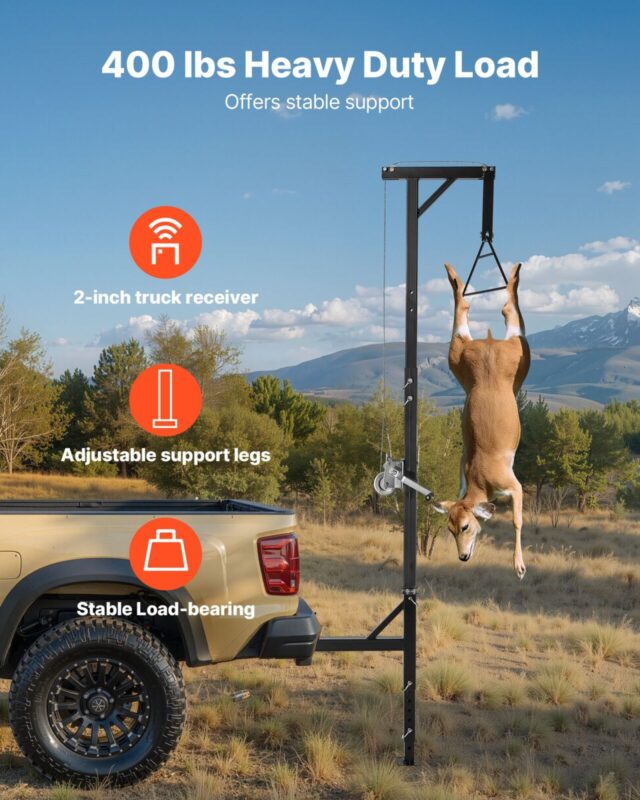 VEVORi veoauto haakekonksuga mängutõstuk, 181 kg, 5,08 cm