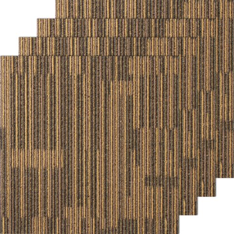 Carpet Tiles Reusable, 50,8 x 50,8 cm, 7,01 mm