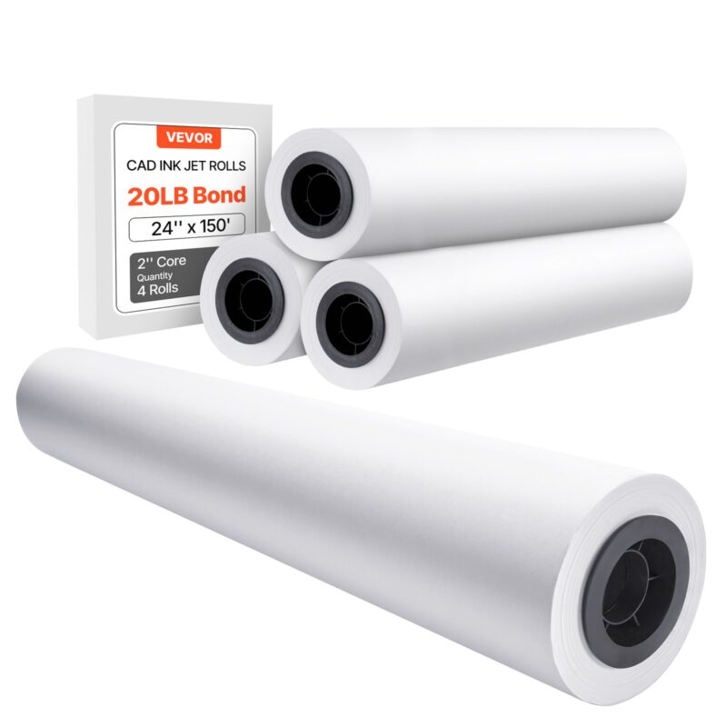 Wide Format Paper, 7,32 x 45,7 m, 5,08 cm