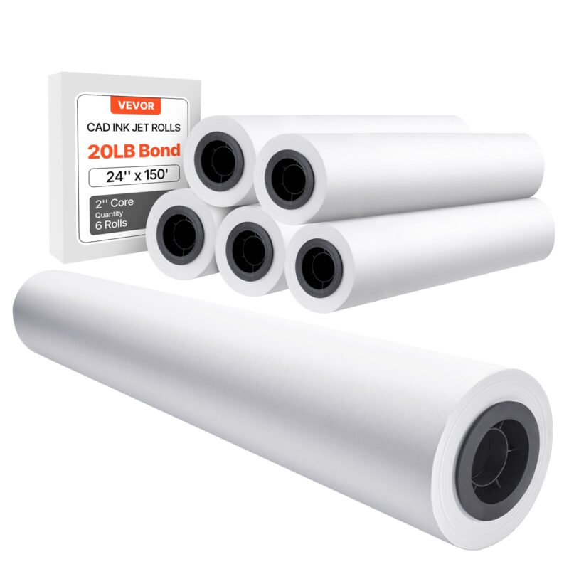 Wide Format Paper, 7,32 x 45,7 m, 5,08 cm