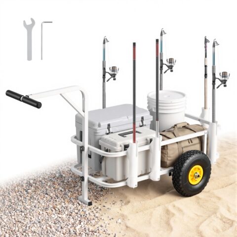 Beach Fishing Cart, 90,7 kg, 280 mm