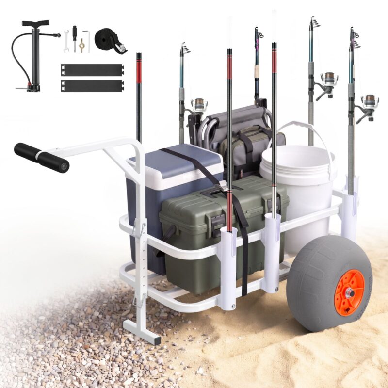 Beach Fishing Cart, 136 kg, 330 mm