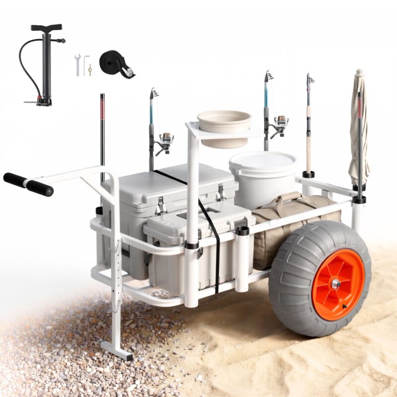 Beach Fishing Cart, 159 kg, 420 mm