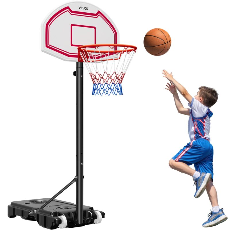 Portable Basketball Stand, 2,1 m kõrgus, 711,2 mm