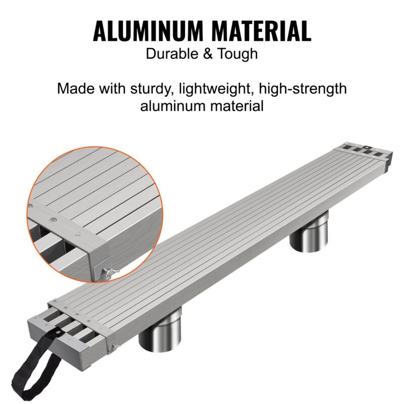 Alumiiniumist töölaud, 227 kg, 4 m, 226,8 kg
