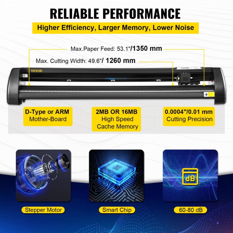 Vinüüllõikurplotter 135 cm Signmaster tarkvara siltide valmistamise masin 1350 mm paberi