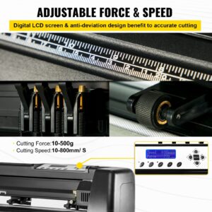 Vinüüllõikurplotter 135 cm Signmaster tarkvara siltide valmistamise masin 1350 mm paberi — pilt 4