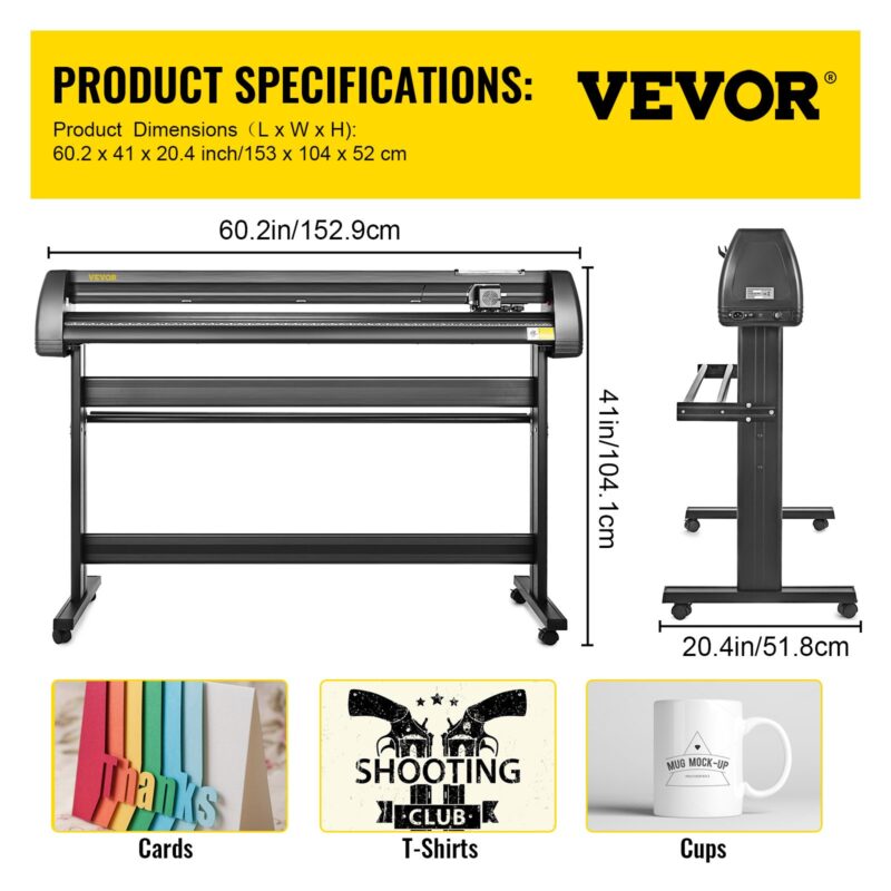 Vinüüllõikurplotter 135 cm Signmaster tarkvara siltide valmistamise masin 1350 mm paberi