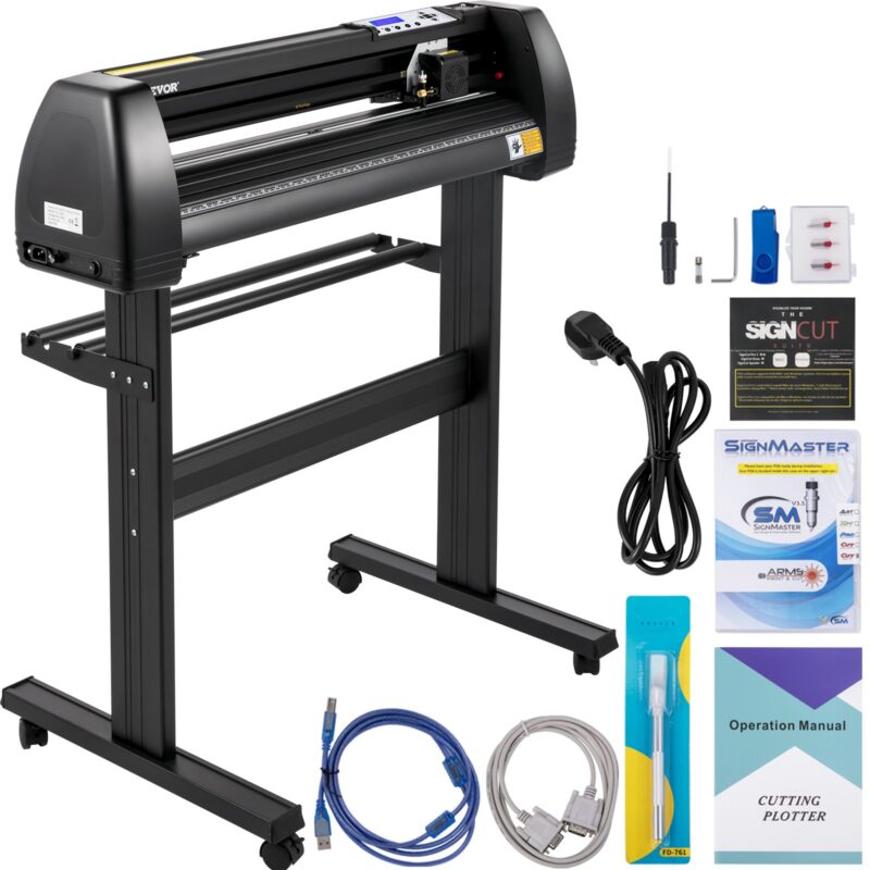 870 mm vinüüllõikur Vinüülplotter SignCut tarkvara Windowsile