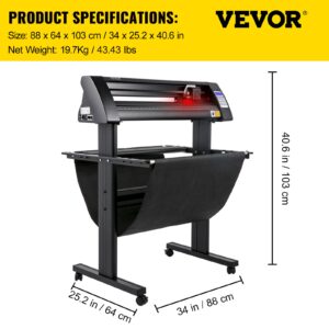 VEVOR Vinüüllõikur, 720 mm, 19,7 kg — pilt 7