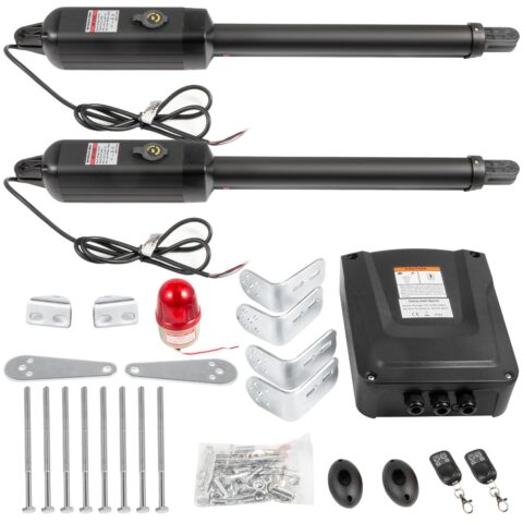 Double Swivel Opener Automatic Gate Opener Remote Complete Kit Double Gate Opener Heavy