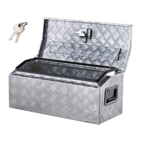 Heavy Duty Aluminum Truck Bed Tool Box, 40 kg, 762 x 330,2 x 330,2 mm