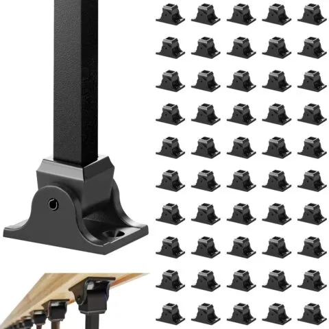 Alumiiniumsulamist balustrikingad Kandilised balustrid Balustri sepistatud võllid trepi