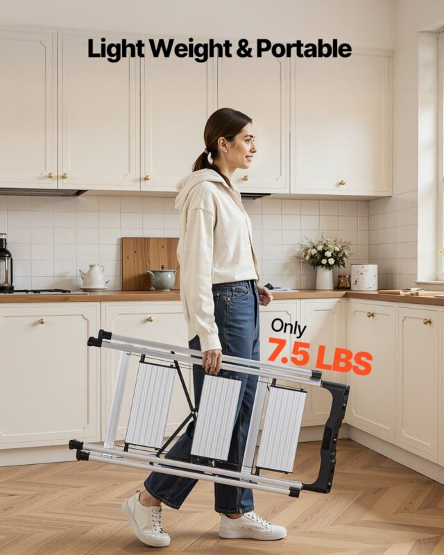 VEVOR 3 astmeline redel, 150 kg, 48×53×104 cm