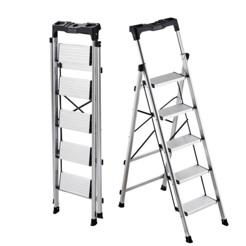 5 Step Ladder, 150 kg, 48,0 x 83,6 x 149 cm