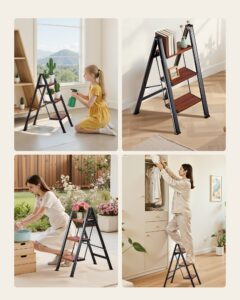 VEVOR 3 astmeline redel, 150 kg, 445×650×850 mm — pilt 7