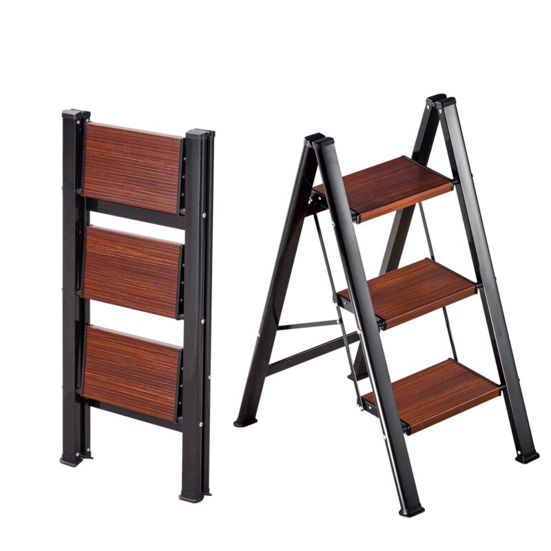 3 Step Ladder, 150 kg, 44,5 x 65,8 x 85,1 cm