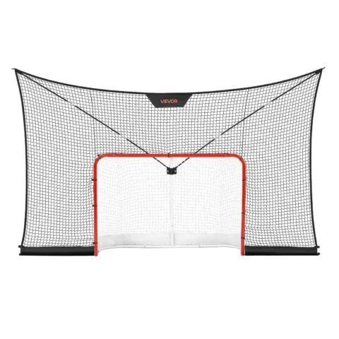 Hockey Goal Goal ja Backstop võrgu komplekt, 366 x 213 cm