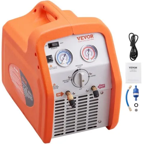Kaasaskantav 3/4 HP külmutusagensi taaskasutusseade - kliimaseadme taaskasutusseade