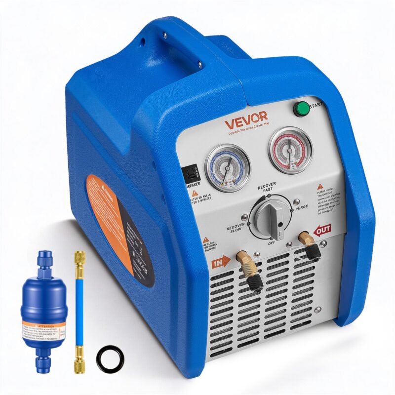 Portable Refrigerant Recovery Machine, 3,49 kg, 2 L