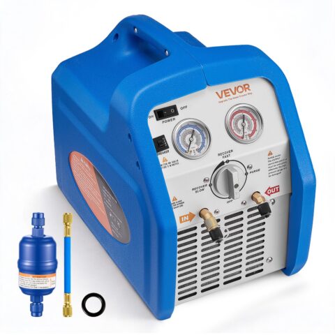 Portable Refrigerant Recovery Machine, 2,22 kg, 6,35 mm