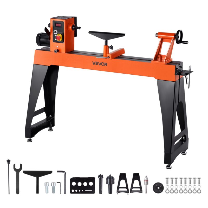 Woodworking Lathe, 1100 W, 406 x 1020 mm