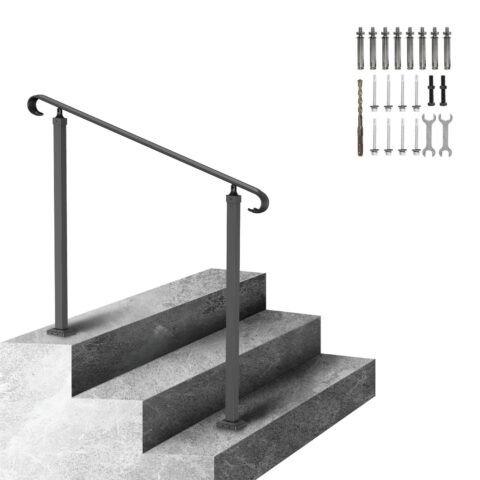 Wrought Iron Handrail, 60 cm, 7,5 kg