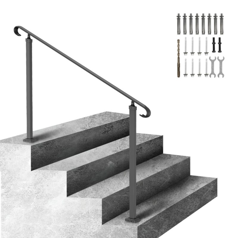 Wrought Iron Handrail, 64,8 cm, 8,5 kg