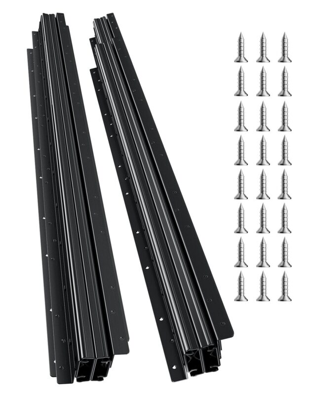 Undermount Drawer Slides, 117 kg, 102 cm, 118 kg