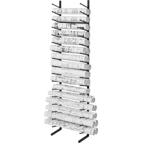 Blueprint Storage Rack, 9,98 kg, 16 tasandit