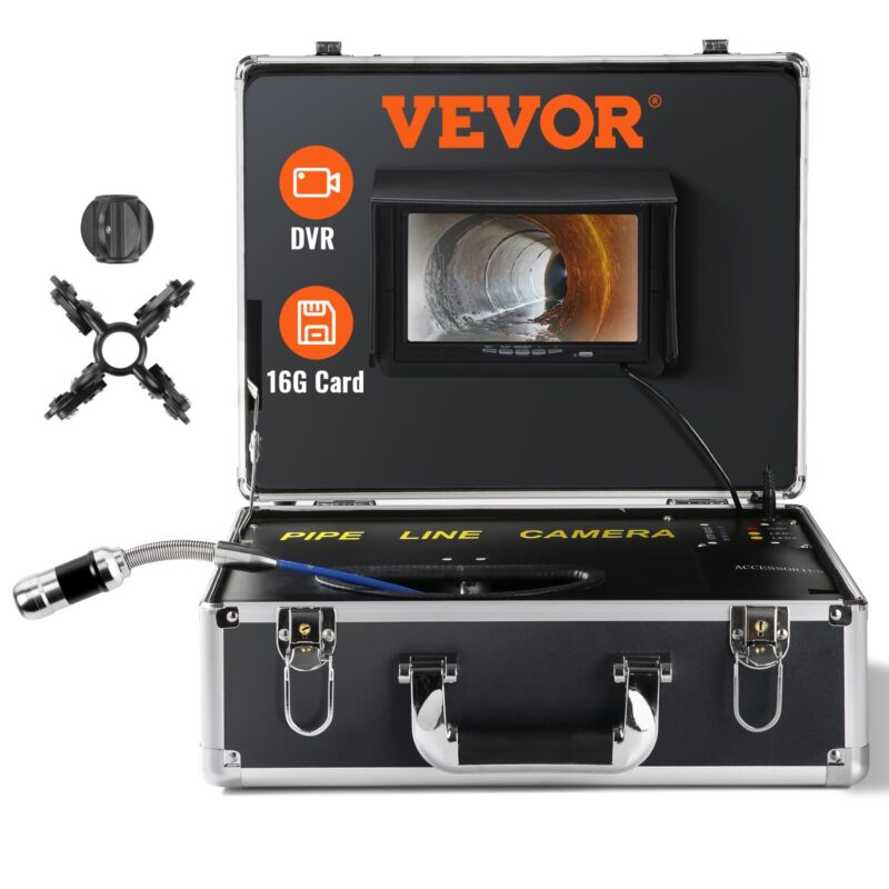 Sewer Camera, 50 m, 17,8 cm, 12 tk